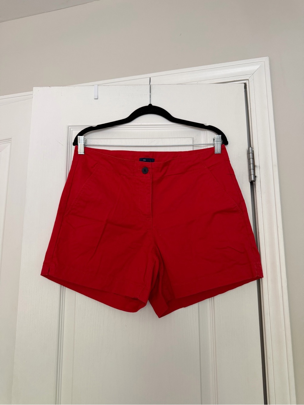 Nautica red cotton women’s shorts size 10